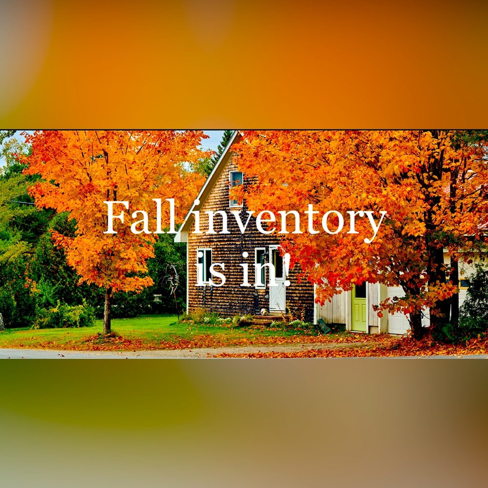 Every couple days building up the fall inventory